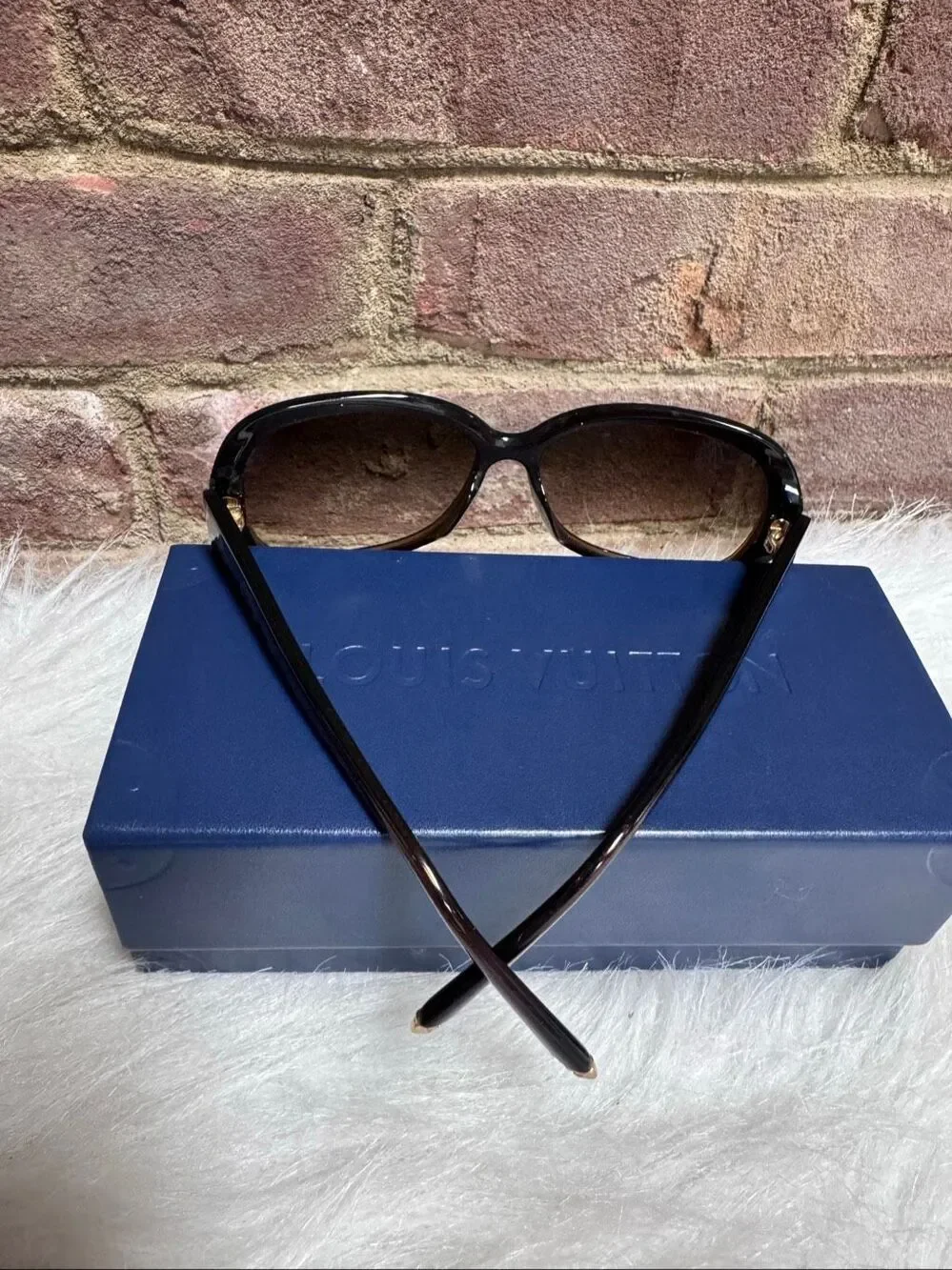 Louis Vuitton Obsession GM Sunglasses Z0459E Brown Monogram w/ Box